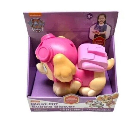 Paw Patrol Toy Skye Action No Spill Blast Off Bubble Blower Nickelodeon - Picture 3 of 4